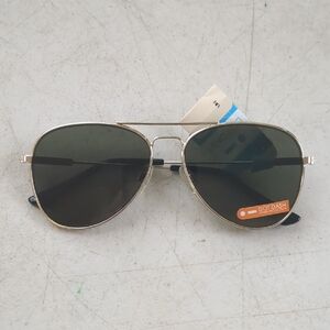 Silver Aviator Sunglasses